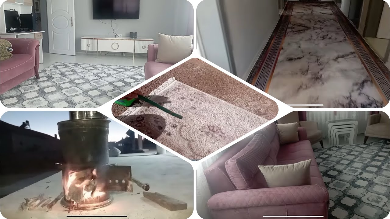 YENİ HALILARIMI SERDİK💯ODUN ATEŞİNDE ÇAY✅EMİNEMLE GEÇEN GÜZEL GÜNLERİM✔️