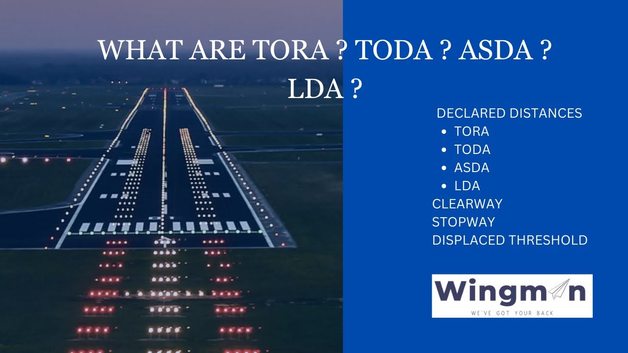 Cracking the Code: Declared Distances Explained in easy way |TORA TODA ASDA LDA| DGCA CPL ATPL