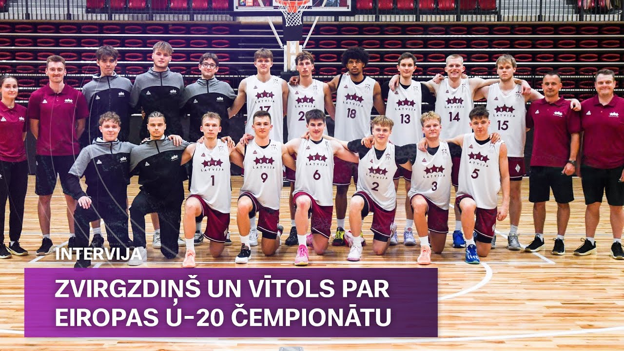 Zvirgzdiņš: “U-20 čempionāts ir labs placdarms Eiropas un ASV basketbola tirgum” | Sporta Studija