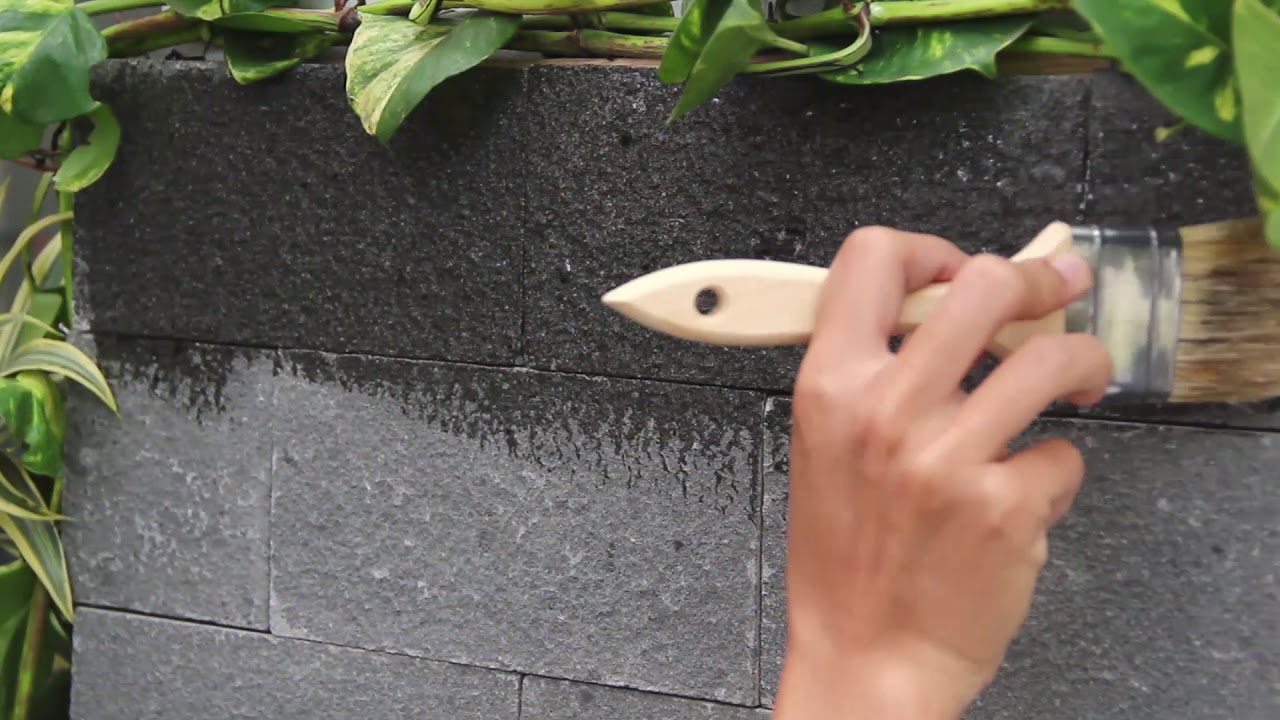 Cara Aplikasi Cat Batu Alam PROPAN STONE CARE SC-50 SB Gloss