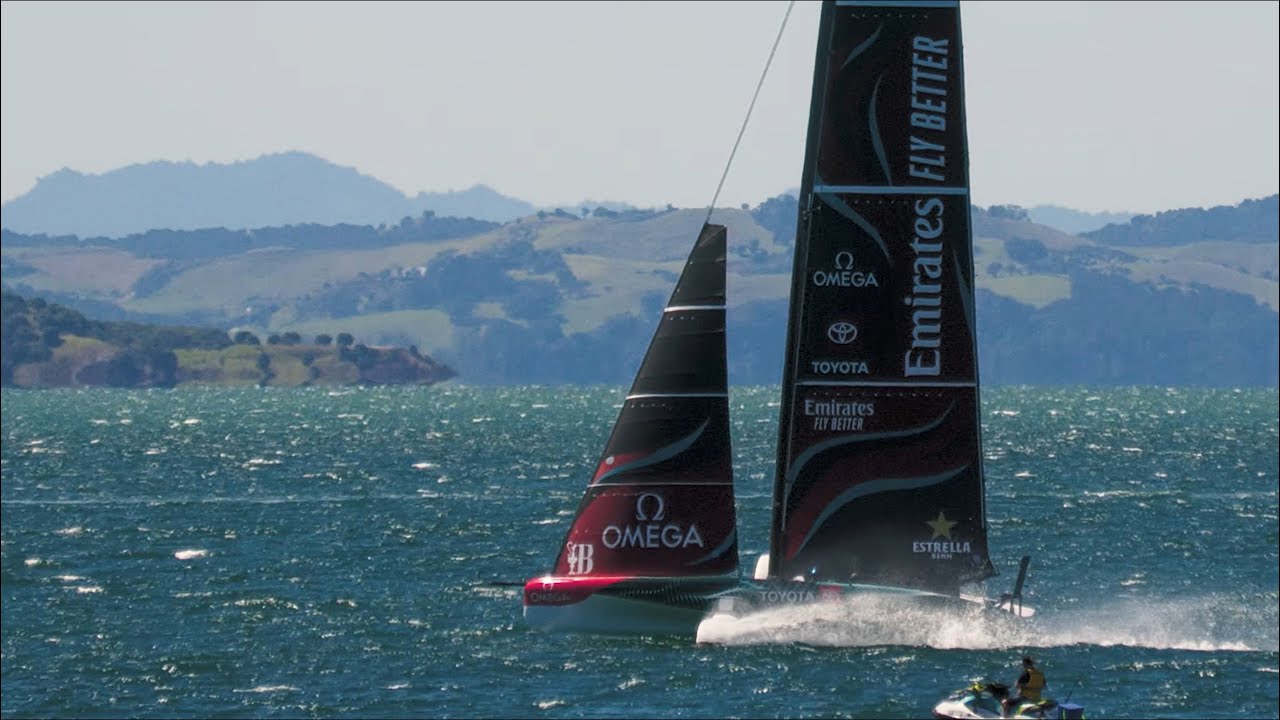 AC40 Te Kakahi Sailing Around Channel [previously unpublished]  | 19th March 2023 | Ep. 343
