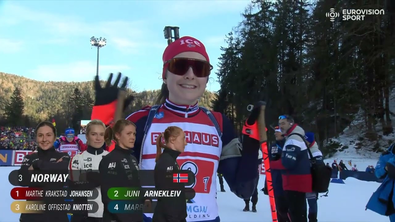 Biathlon World Cup 25 26, Race 29, Relay Women, Ruhpolding, Germany