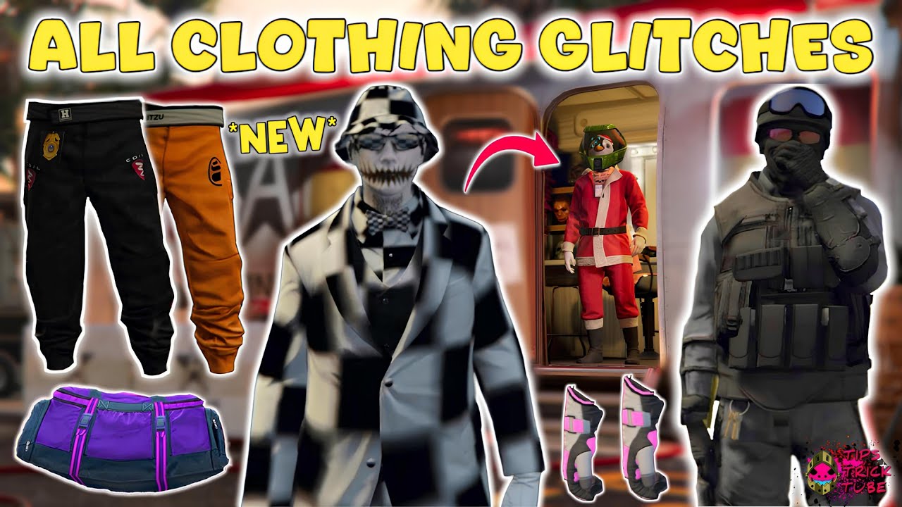 НОВИНКА! Все работающие баги с одеждой в GTA 5 Online 1.72! (Баг с переносом, модифицированные ко...