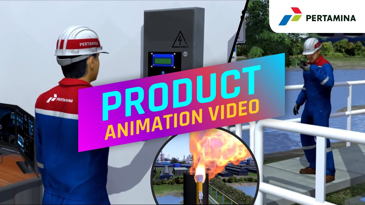 3D ANIMATION - PENGOPERASIAN ALAT SYSTEM IGNITION FLARE - 134CREATIVE