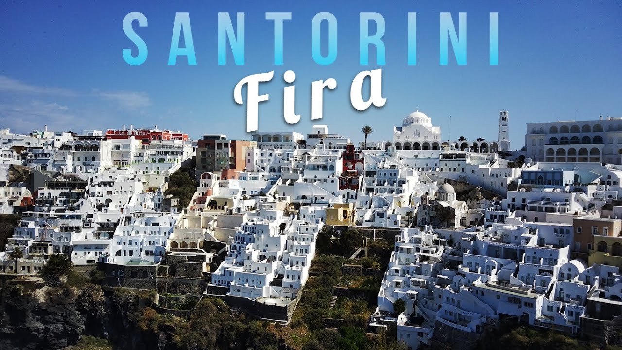 Fira | SANTORINI by Drone