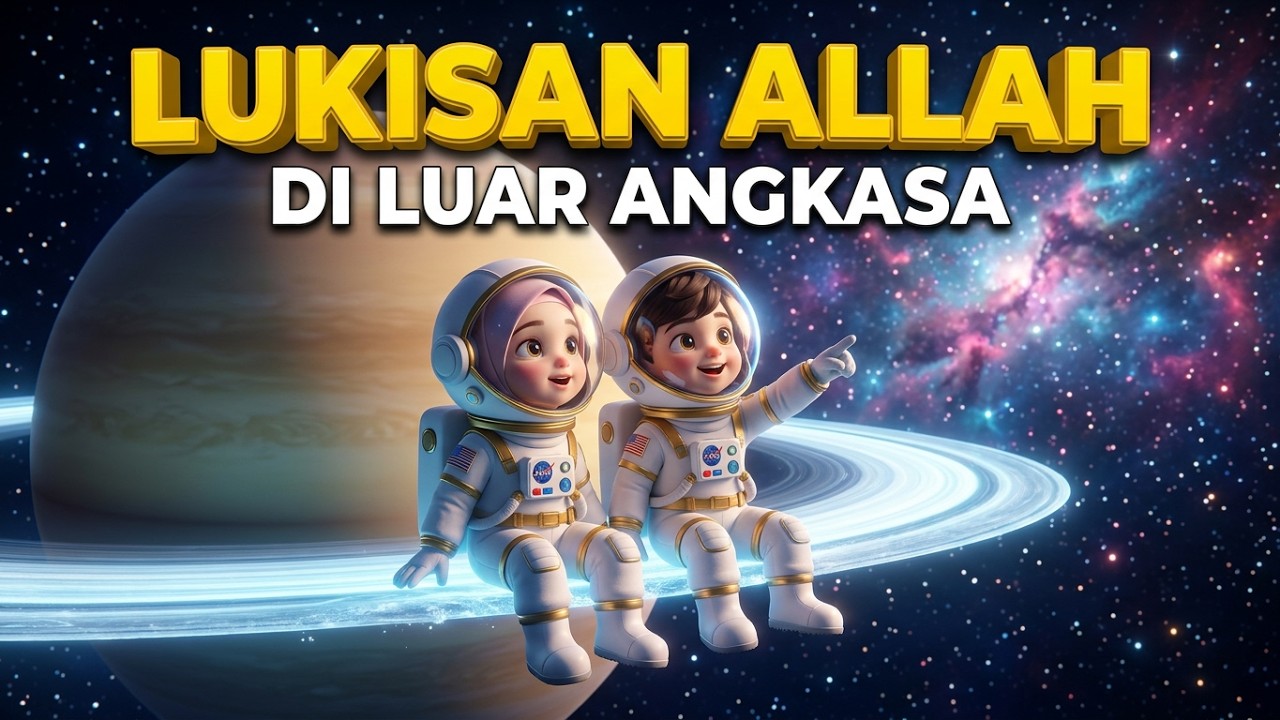 PETUALANGAN LUAR ANGKASA: Mencari Lukisan Allah di Langit! 🚀✨ (Firda & Niam)