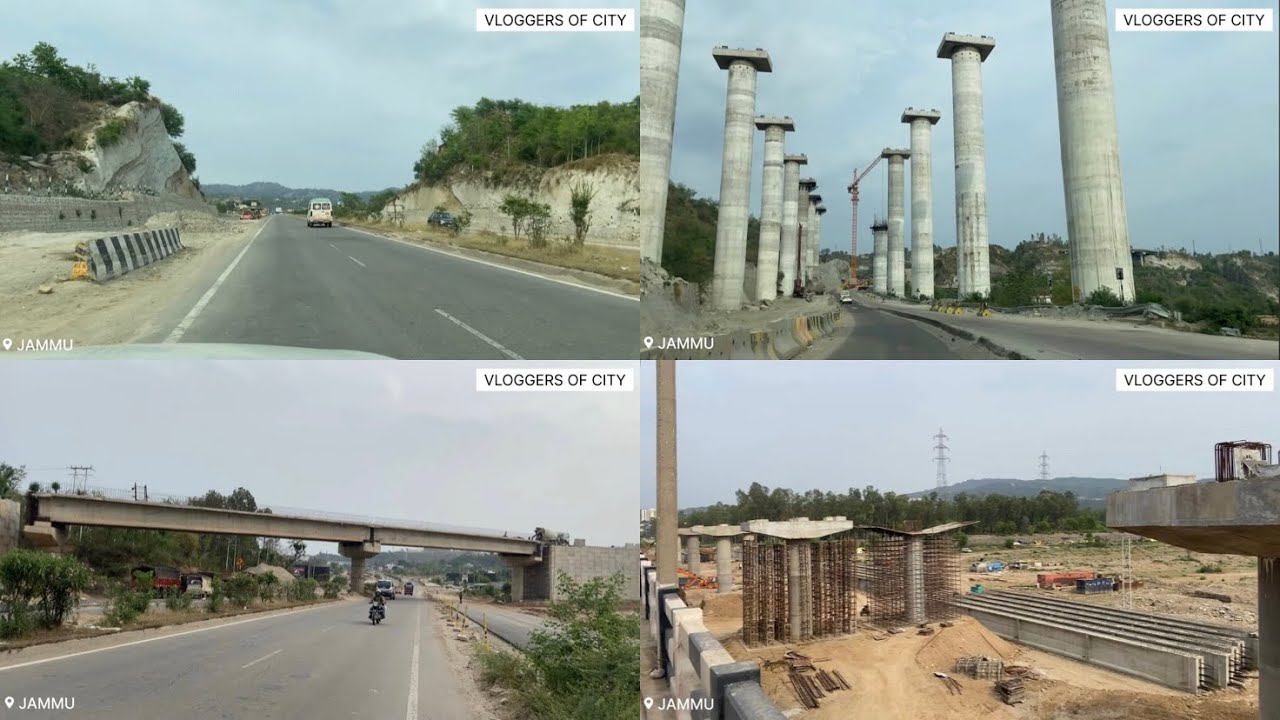 Delhi Katra Expressway Jammu update || Jammu Ring Road update || 4K60p
