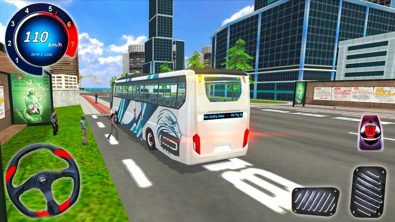 City Coach Bus Simulator 2026 Game || Bus game || Android game - Bus Game journey || Bus simulator 