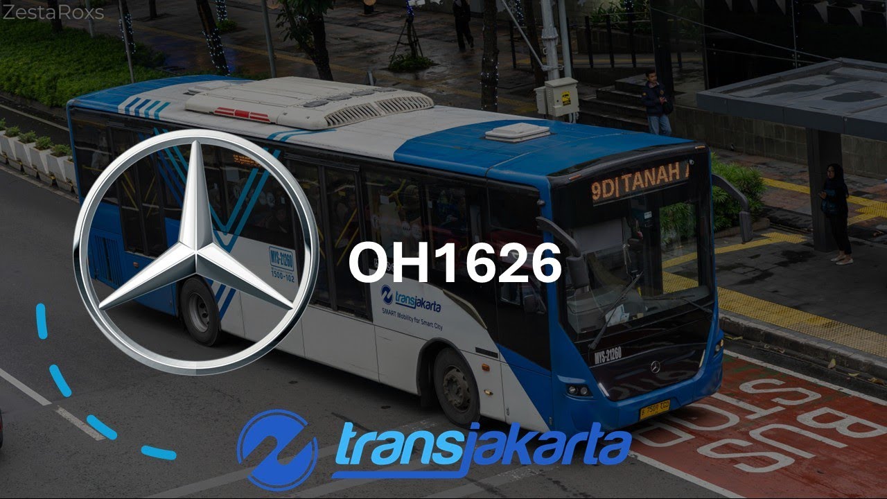 [Transjakarta] Mercedes-Benz OH1626 AT (MYS21274) - Ride on T31