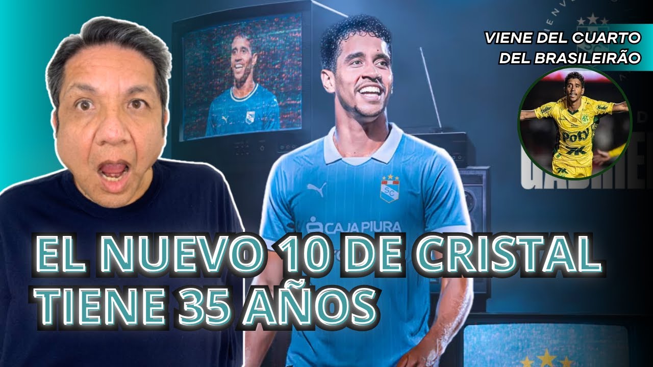 Gabriel Santana es el nuevo 10 de Sporting Cristal | Fichajes 2026: análisis de Vicente Cisneros