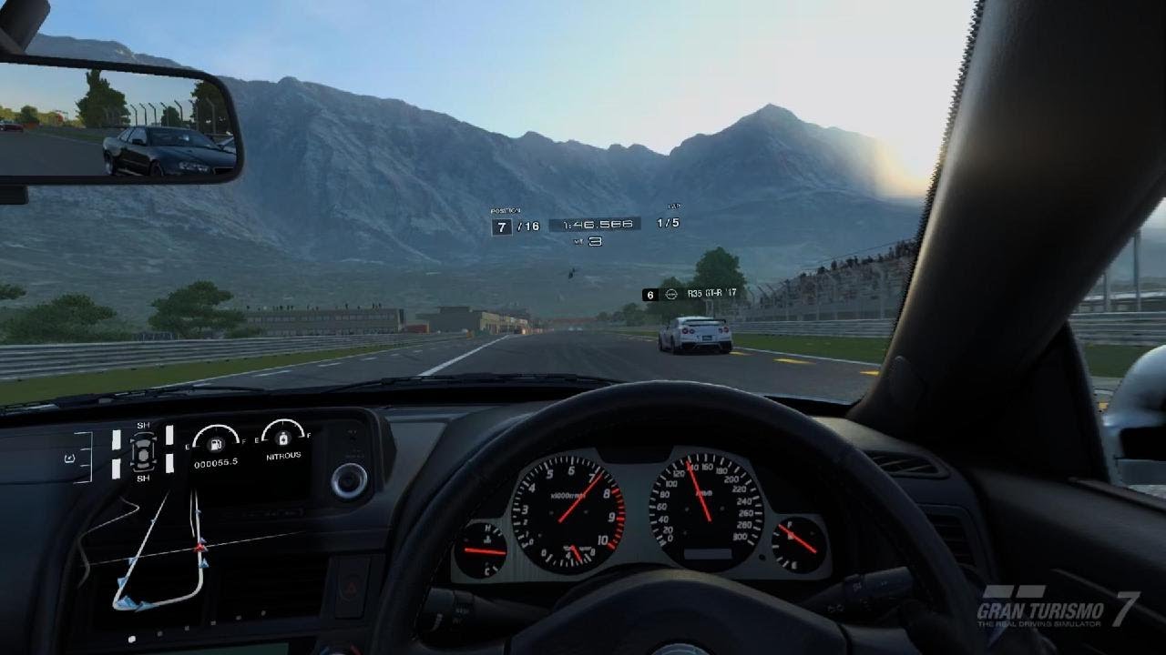 Gran Turismo 7VR manual skyline