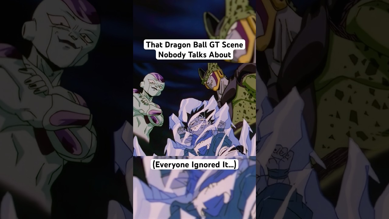 That GT Scene Nobody Talks About #shorts #dragonball #goku