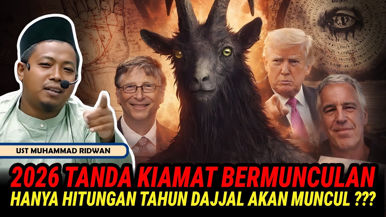 2026 TANDA KIAMAT BERMUNCULAN HANYA HITUNGAN TAHUN DAJJAL AKAN MUNCUL? - UST M RIDWAN
