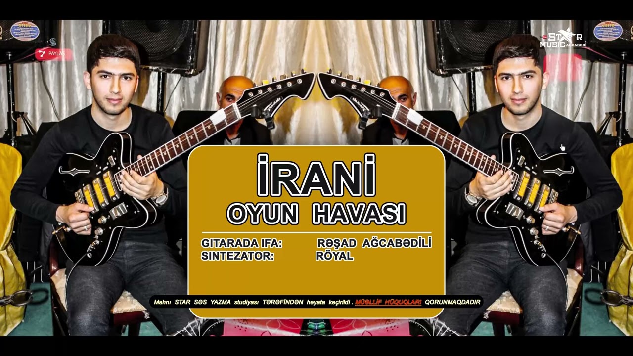 irani oyun havasi super ifa #yeni   Rəşad Ağcabədili   resad gitara yeni ifa   gitara music   музыка