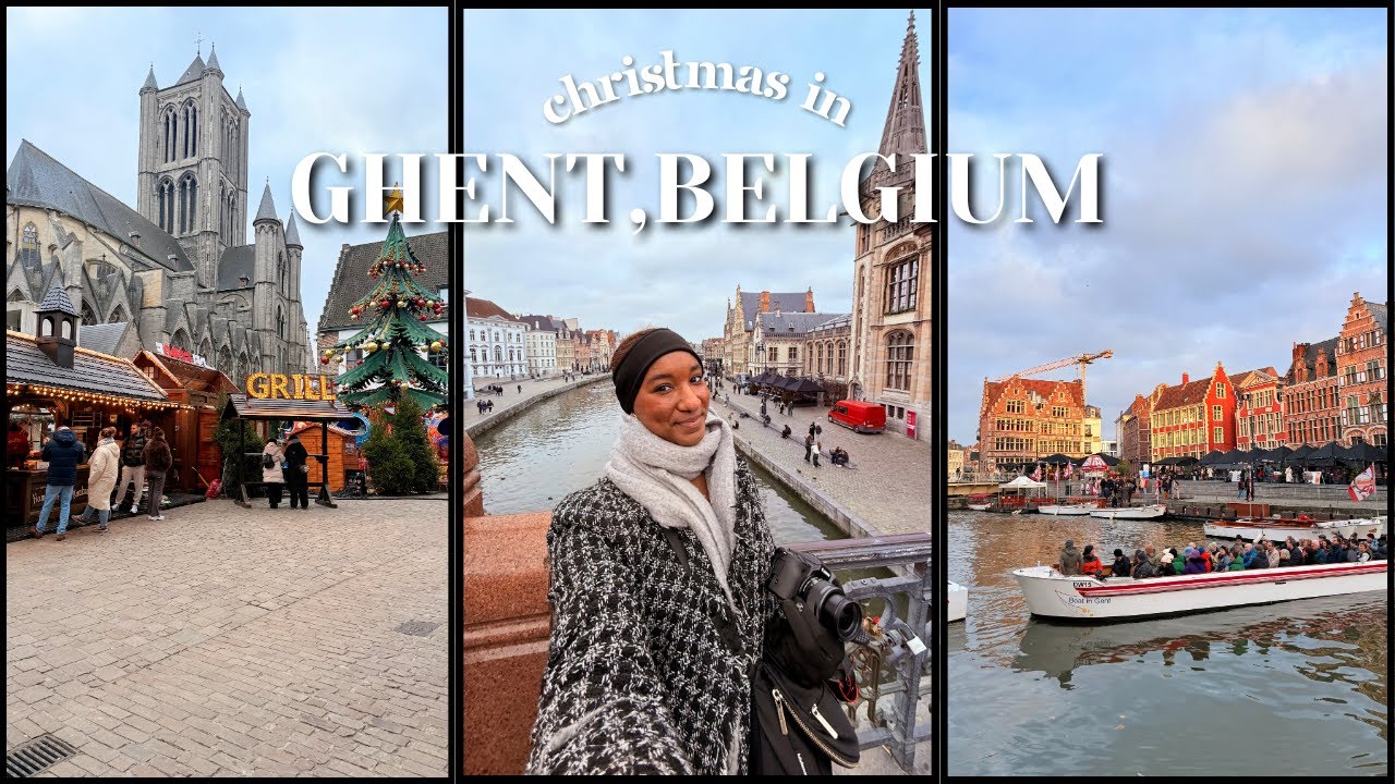 GHENT, BELGIUM 🇧🇪 I a fairytale city ☃️