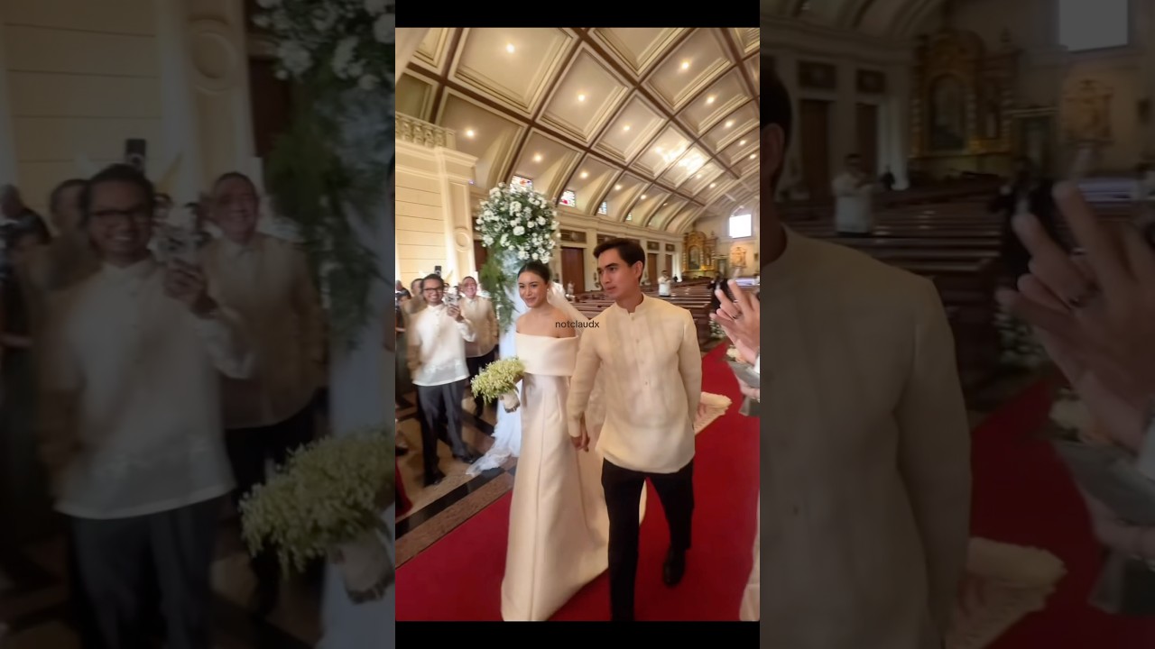 Claudia Barretto & Basti Lorenzo&rsquo;s wedding 👰🏻&zwj;♀️(4) | Julia Barretto #juliabarretto