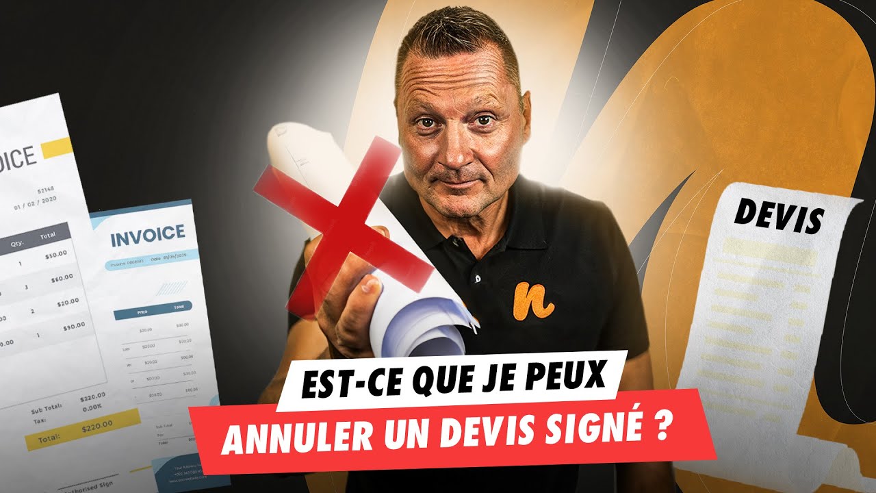 Se rétracter quand on a fait ou signé un devis