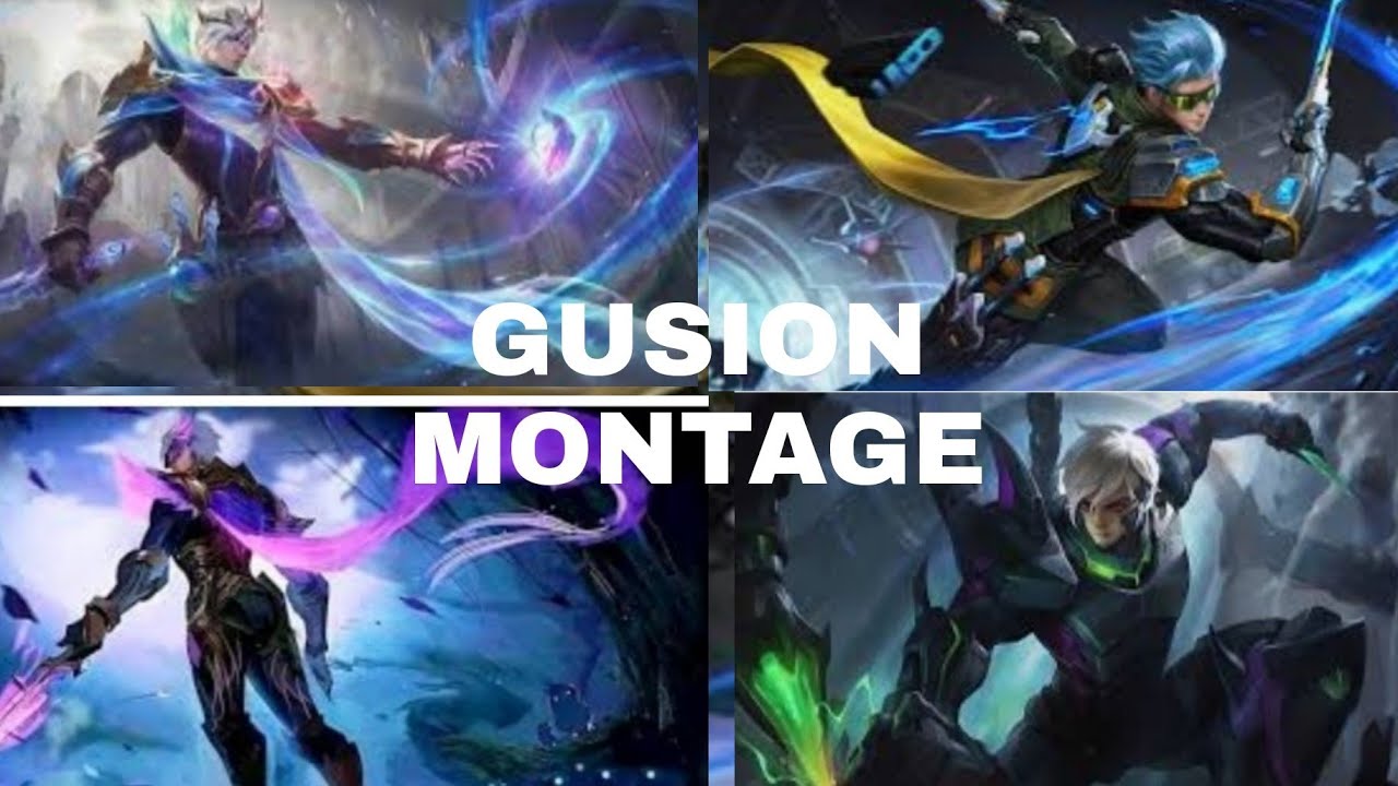 GUSION SPEED HACK MONTAGE#1 || THE POWER OF FAST HAND|| SATISFYING MONTAGE ||