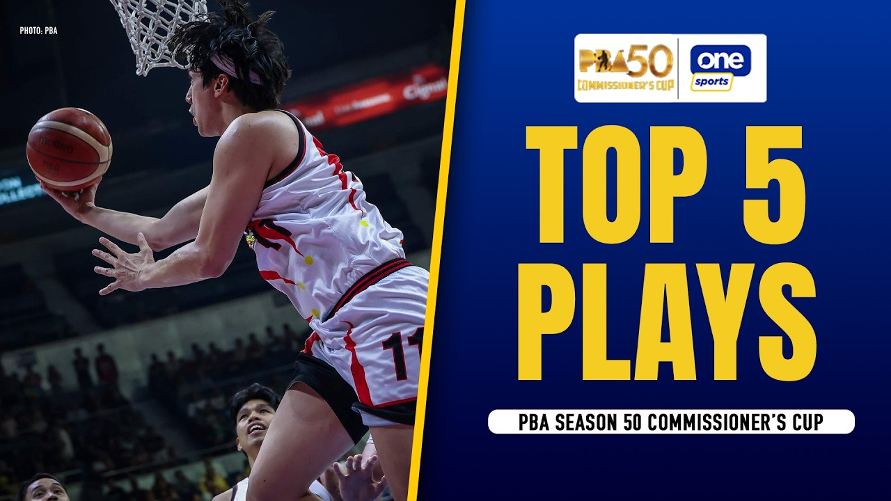 TOP 5 PLAYS | PBA SEASON 50 COMMISSIONER&rsquo;S CUP | APRIL 5, 2026