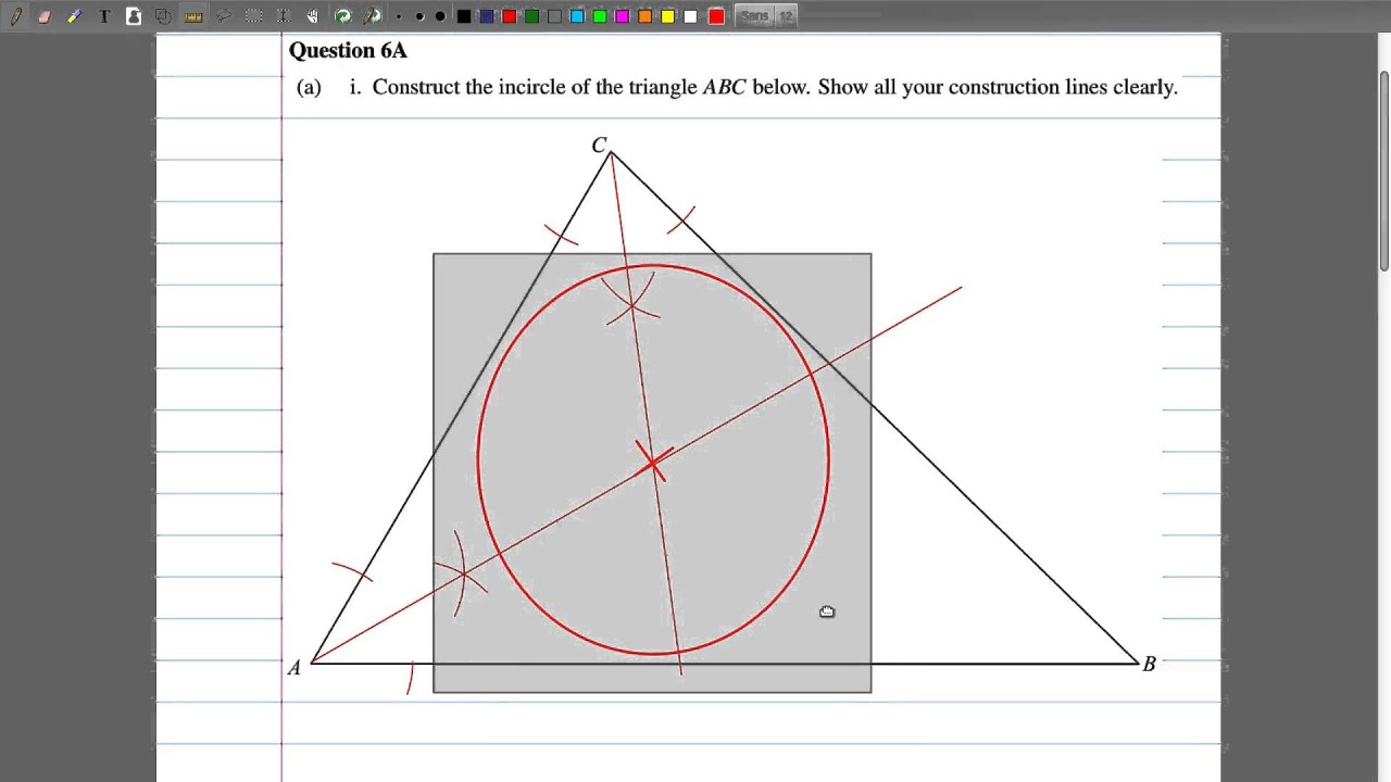 2014 Maths OL P2 Q6A