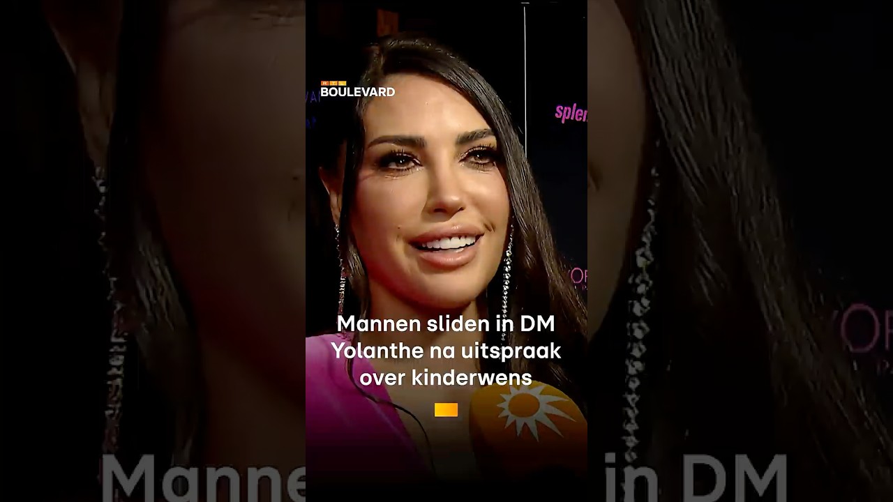 Mannen sliden in DM Yolanthe na uitspraak over kinderwens | RTL Boulevard