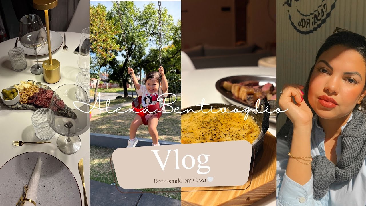 Fim de Semana Recebendo em Casa | Mesa Posta, Comida e Momentos em Família 🤍