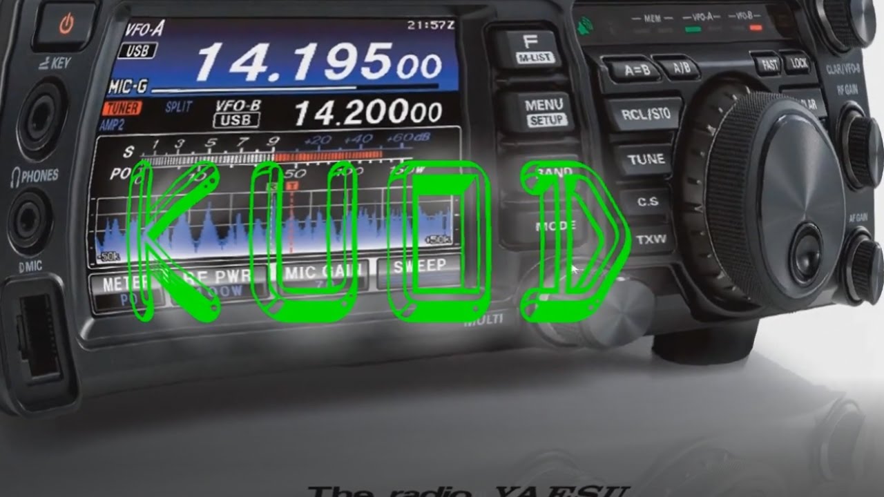Настройка Yaesu FT-991 с JT65 и Ham Radio Deluxe