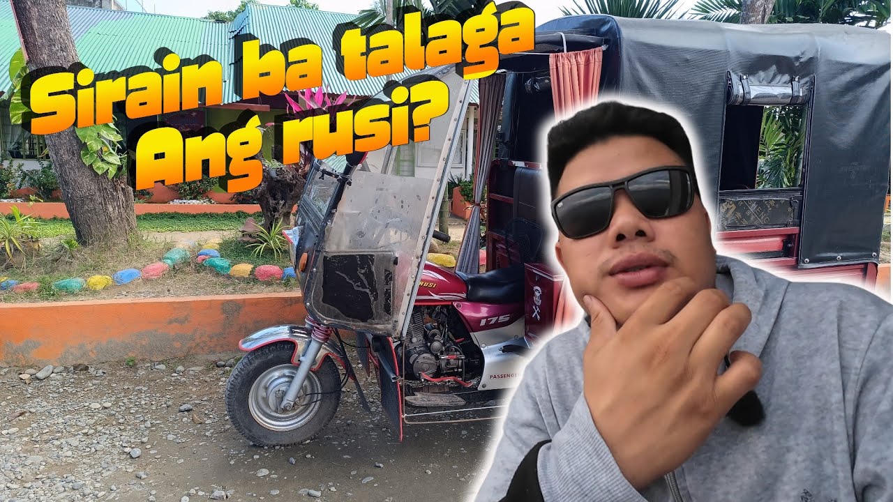 Sirain ang rusi? nasa Gumagamit ng motor kaya mabilis masira #rusichariot175 #tuktuk