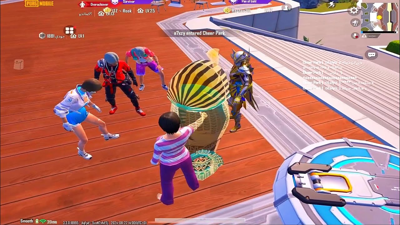 Best Noob prank Ever Pubg Mobile in cheer park 😱#pubgmobile#noobprank #pubgcheerpark #guccibot