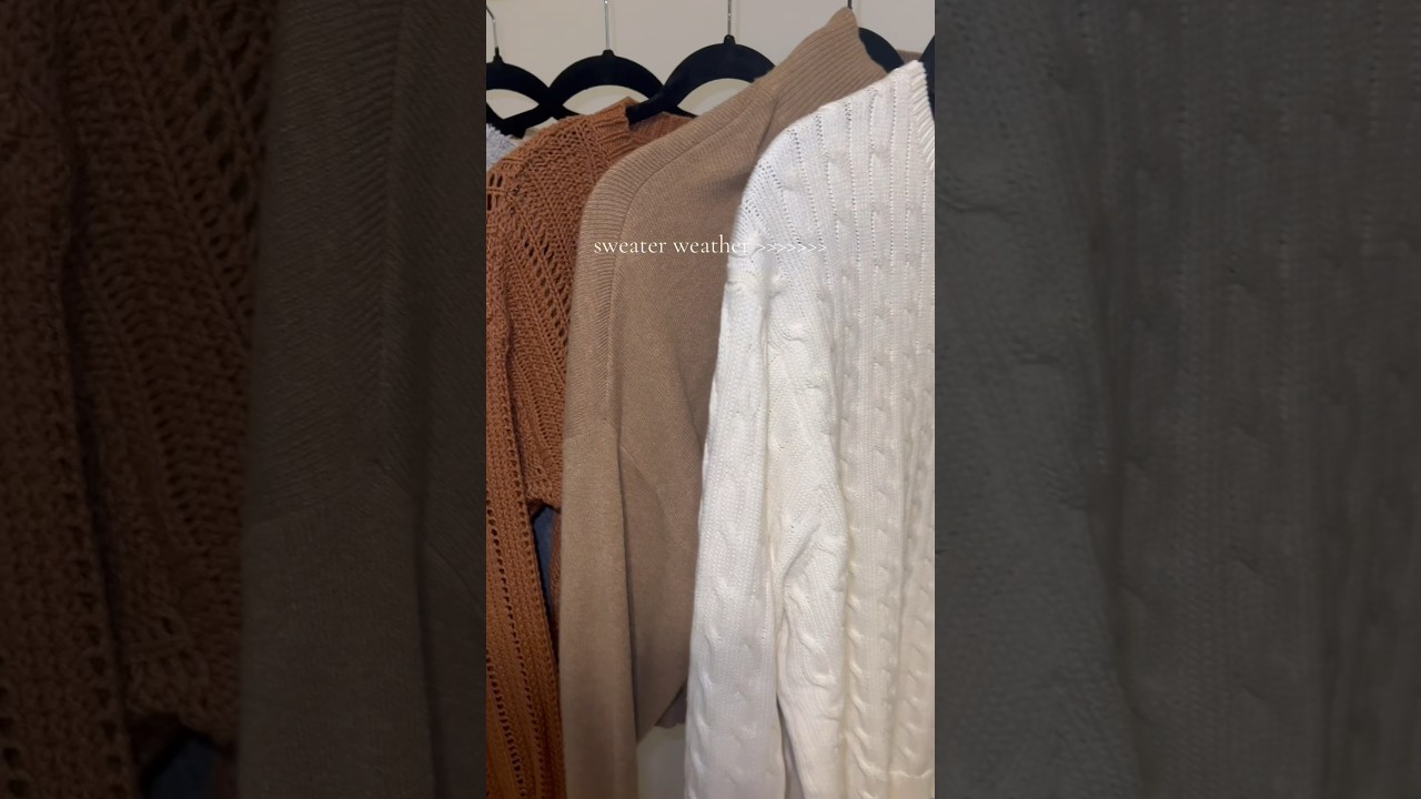 some of my fall sweaters im excited to wear &hearts; #sweaterweather #sweaterseason #fall