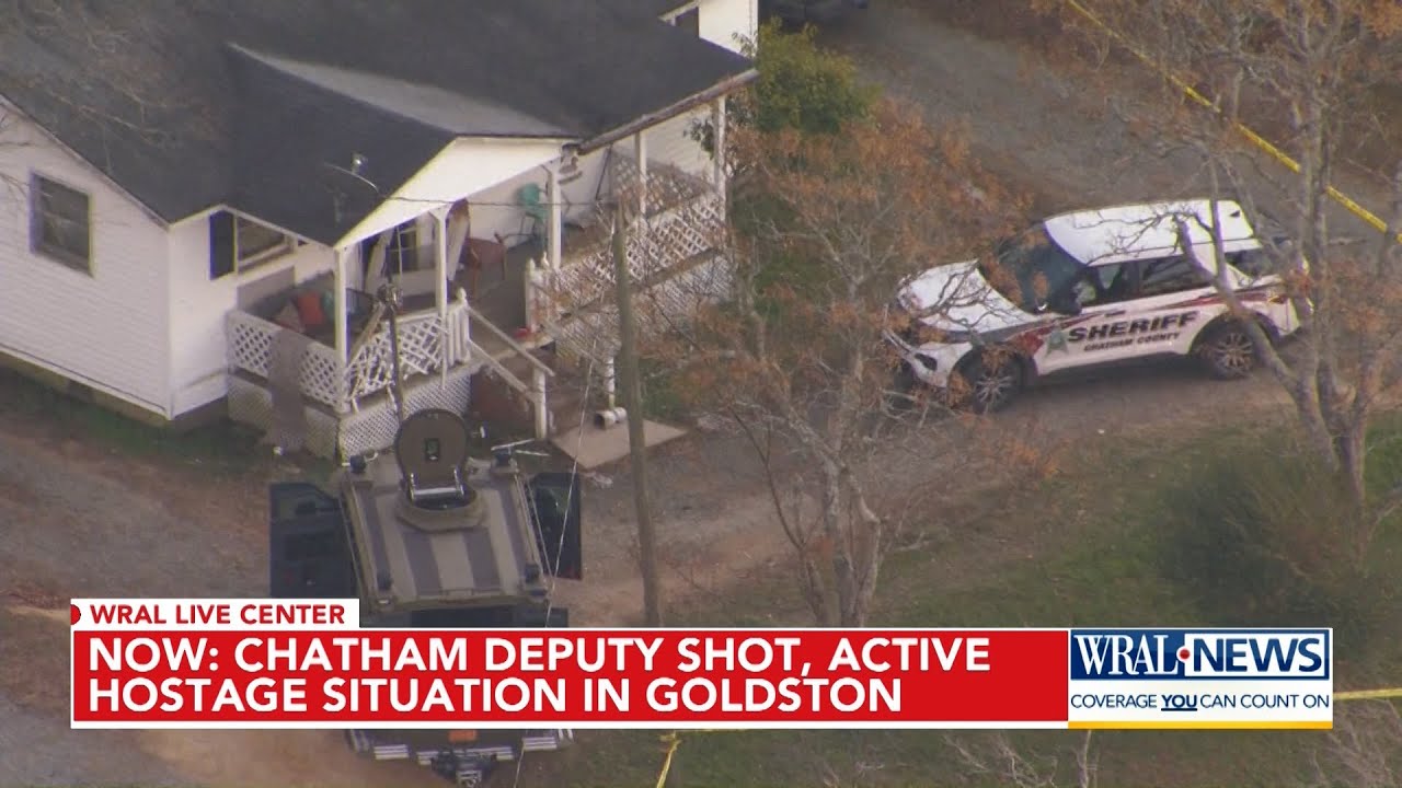Deputy shot during hostage situation in Chatham County