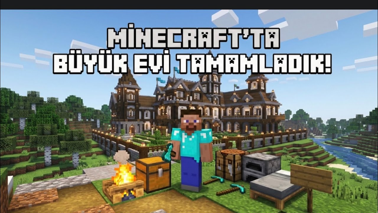 Minecrafta Koca Ev Yapımı (part 2)