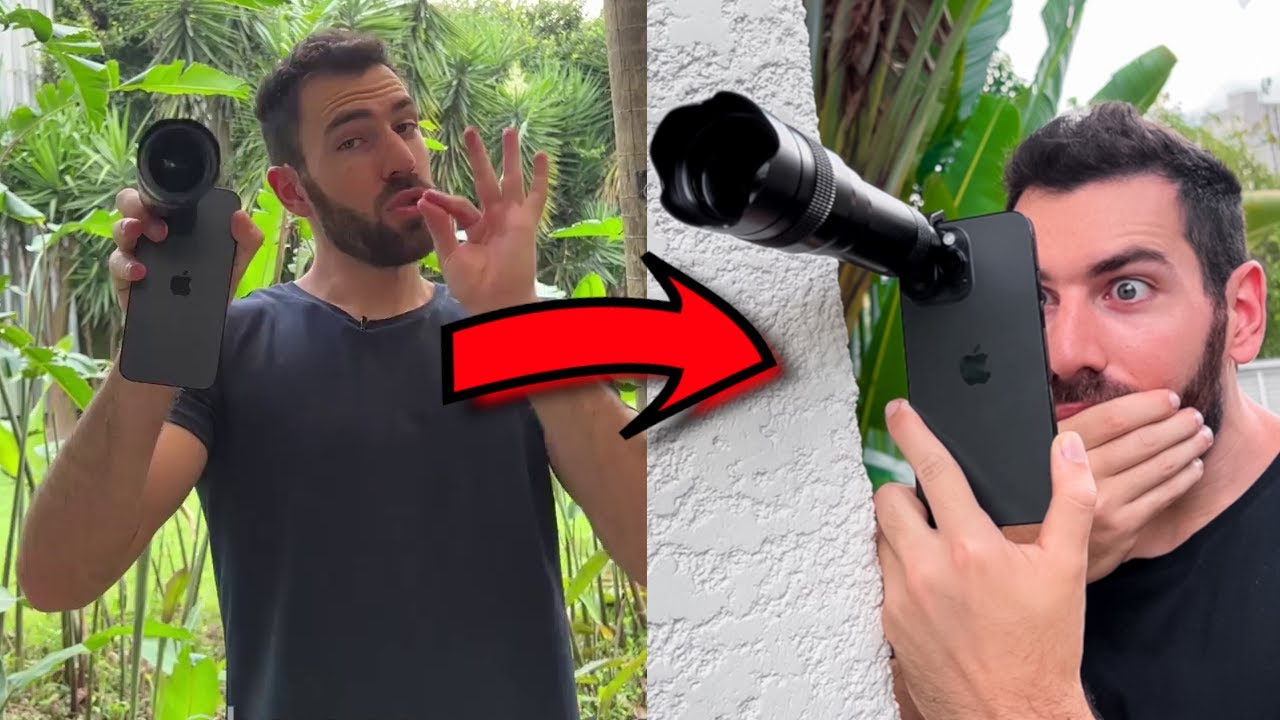 Essa lente transforma qualquer celular em um telescópio poderoso 🔭