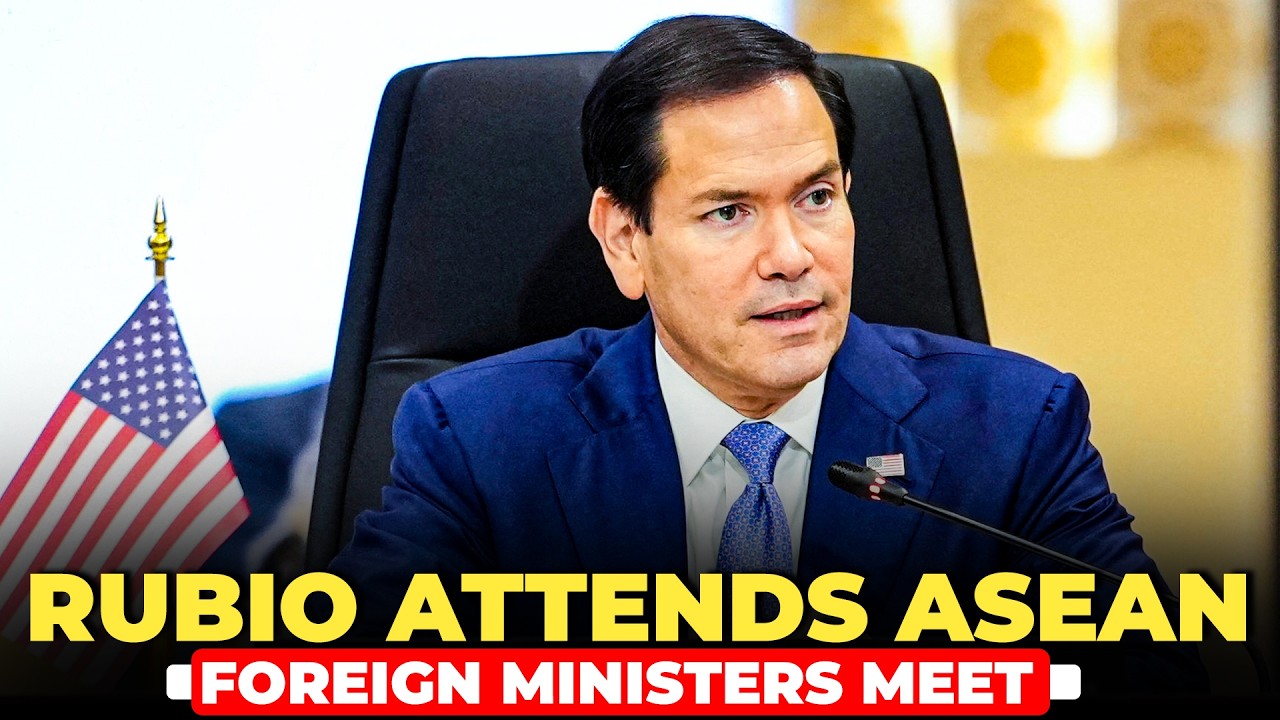 WATCH LIVE: Marco Rubio attends ASEAN Foreign Ministers meeting in Philippines | Trump