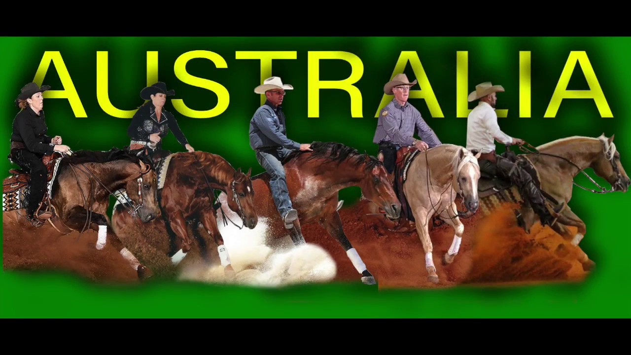 REINING TEAM AUSTRALIA - WEG 2018