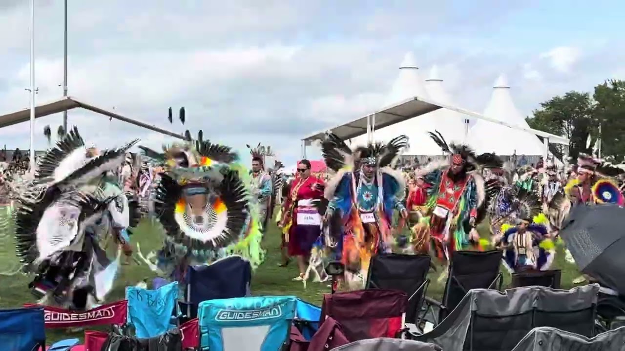 Shakopee Powwow 2025. Sunday grand entry. Complete