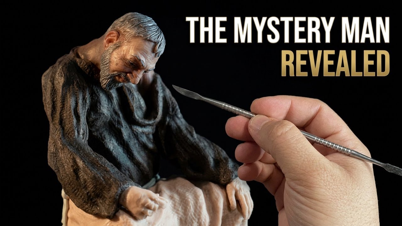 Sculpting the Mystery Man in Polymer Clay | SAINT PADRE PIO
