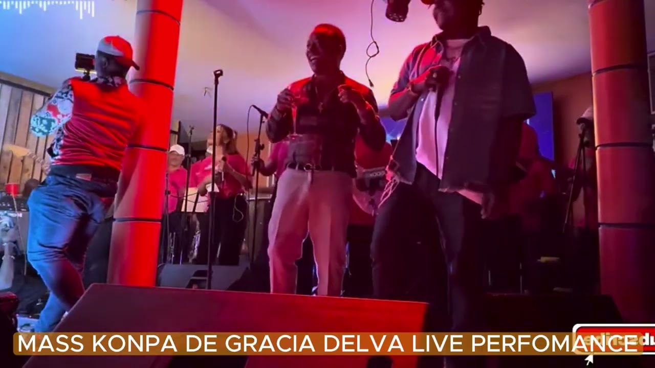 Mass Konpa ent&egrave;prete Kache nan jew yon mizik AI. Gracia Valide grenn mizik sa ki genere pa AI la...