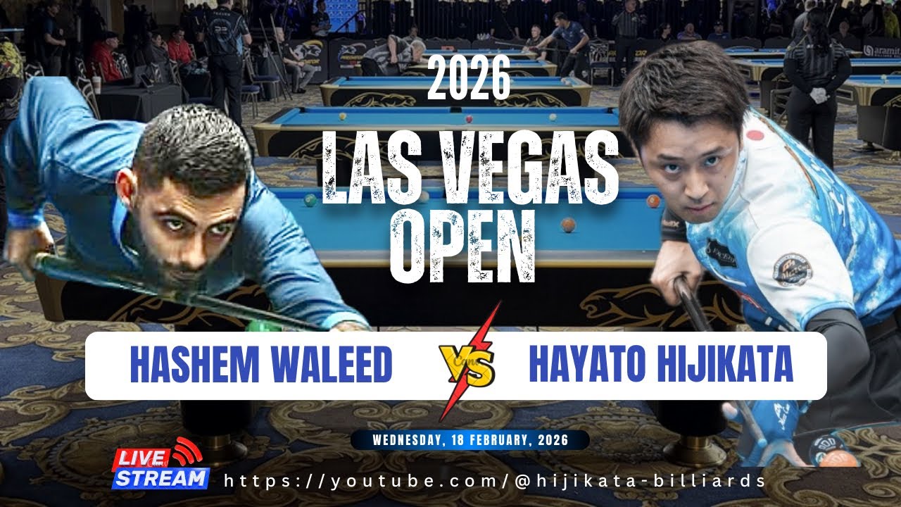 HASHEM WALEED🇨🇦vs🇯🇵HAYATO HIJIKATA〜LAS VEGAS OPEN 2026 〜