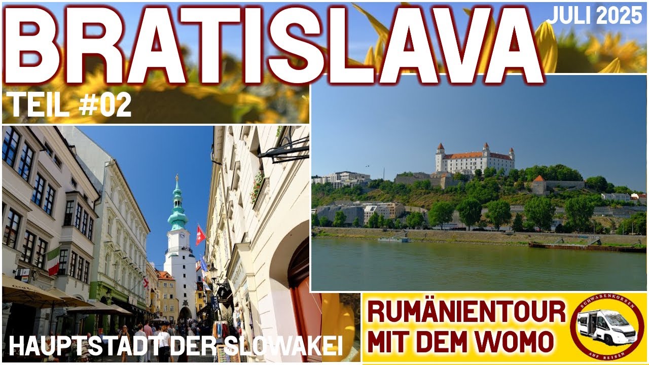 Bratislava - mit dem Wohnmobil nach Rumänien - Camping Slate Piesky