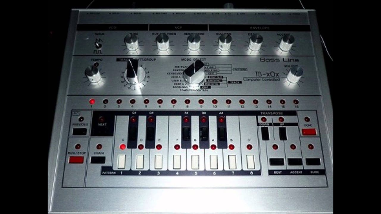 R.BOY - Love Energy - x0xb0x (xoxbox) + Roland TR-505 = Acid House