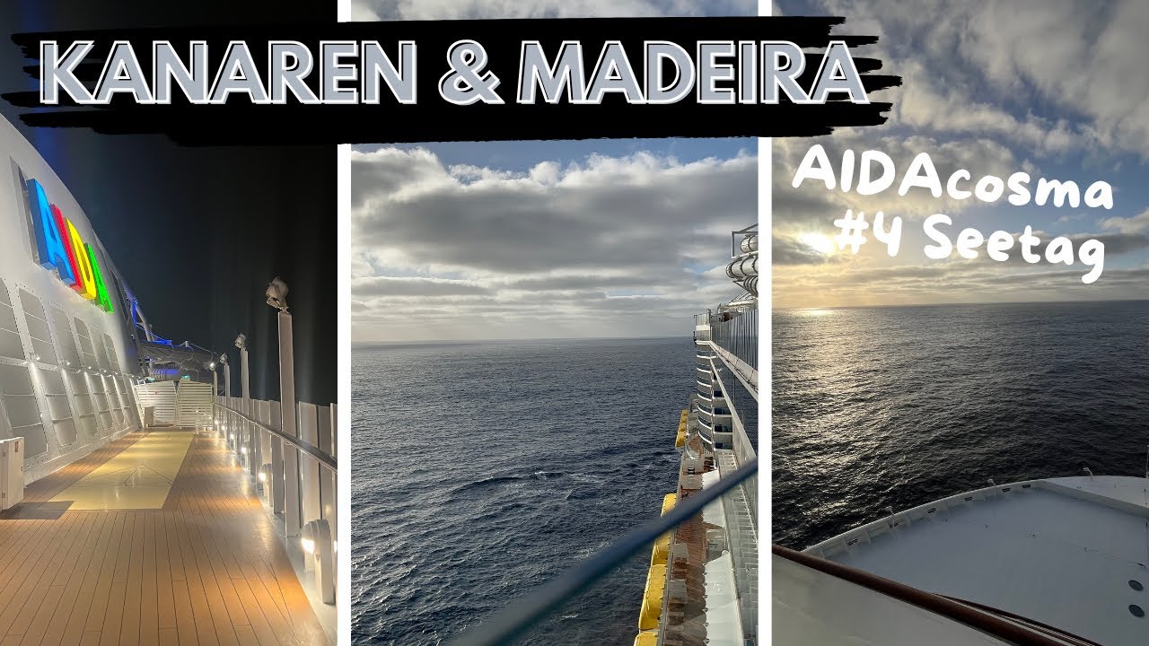 AIDAcosma #4 | Entspannter Seetag ☀️🌊 Richtung Teneriffa & spannende Einblicke von Bord
