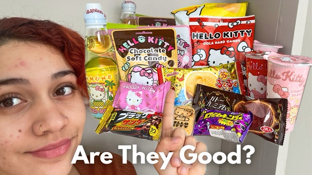 Trying Asian Snacks (and rating them)