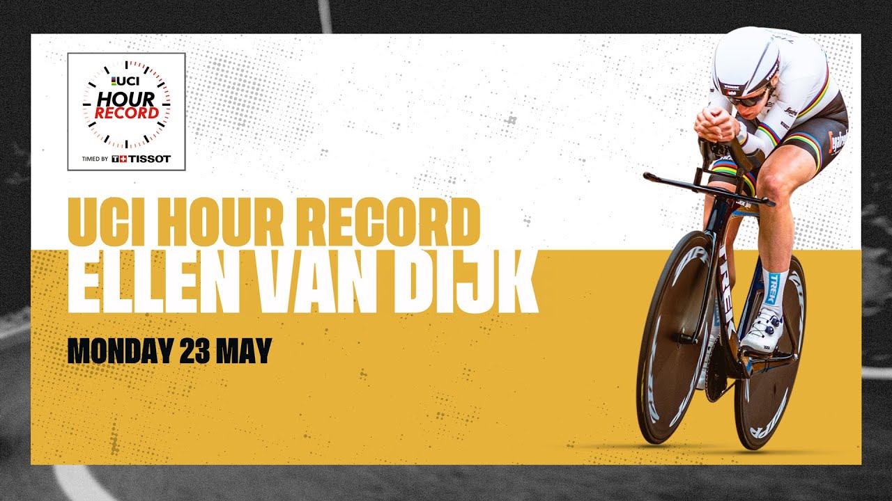 LIVE - Ellen van Dijk (NED) | UCI Hour Record