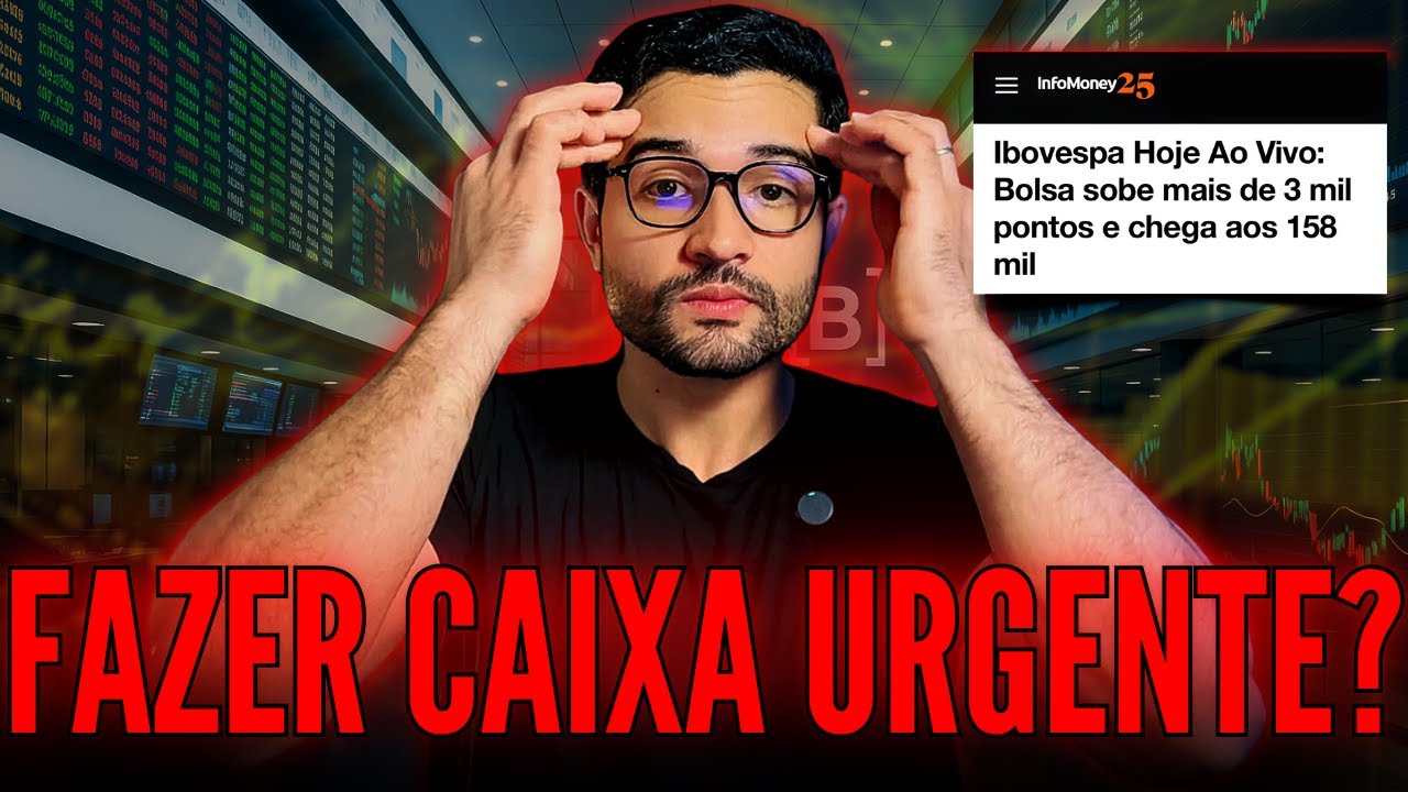 IBOVESPA A 158 MIL PONTOS &Eacute; BOLHA? HORA DE FAZER CAIXA VENDENDO A&Ccedil;&Otilde;ES?
