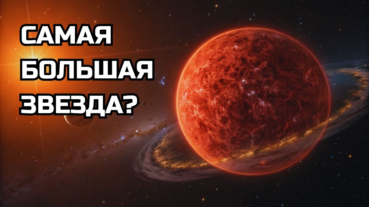 Самая большая звезда из найденных: насколько она гигантская на самом деле