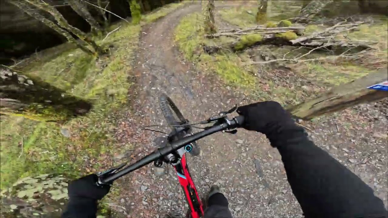 One Dot Orange Xtreme track Try Nevis Range mountain resort bike trails Fort William