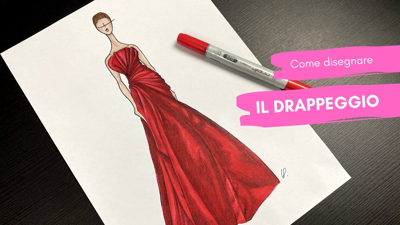 TUTORIAL/ Come disegnare il DRAPPEGGIO