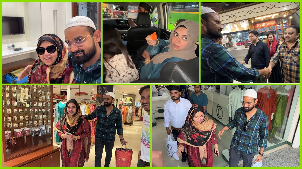 Eid shopping for Family✨| iftar in car | Delhi to Maudaha | Ramadan vlog