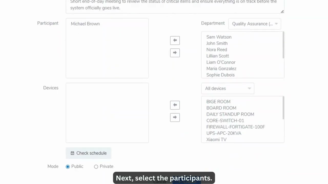 How to Create a Recurring Schedule in SANZE system?